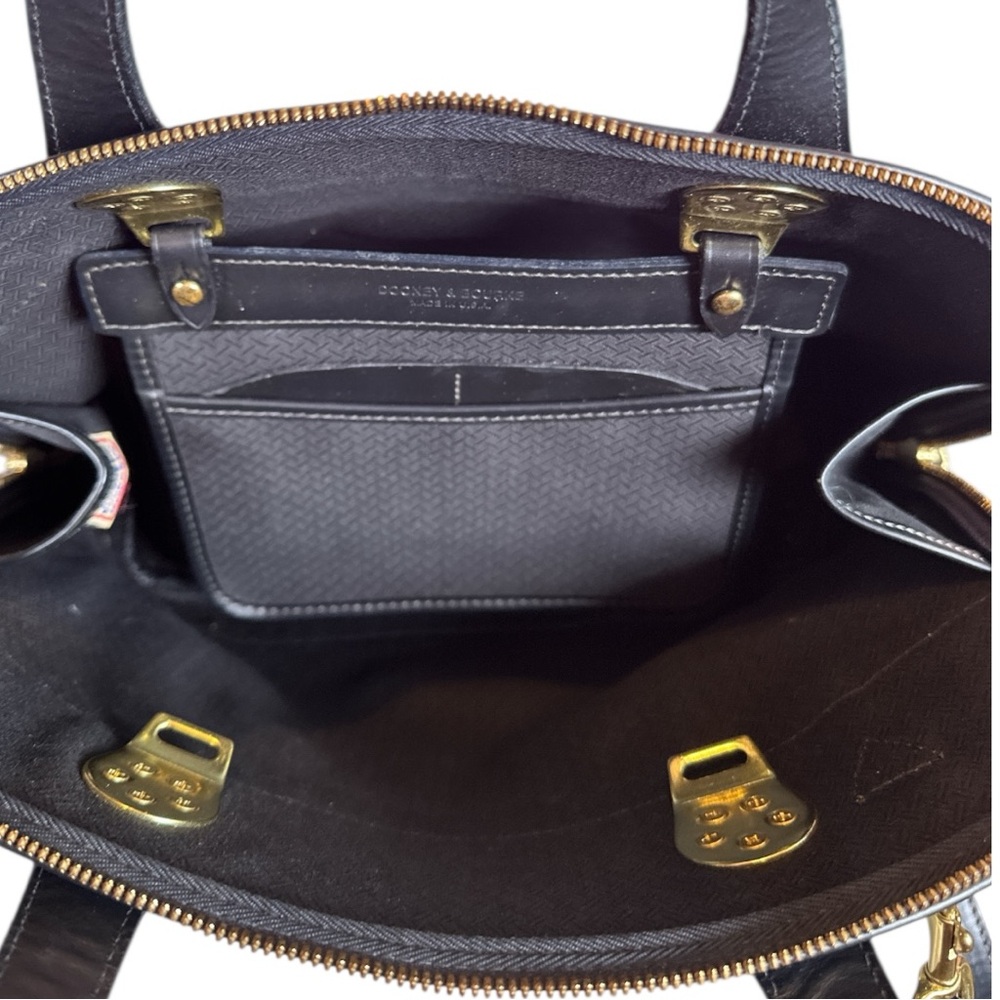 Dooney & Bourke EUC Vintage Perforated Cabriolet Dome Satchel - Picture 11 of 16